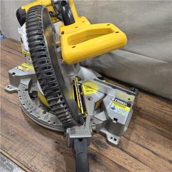 AS-IS DeWalt 15 Amp Corded 12 in. Compound Double Bevel Miter Saw