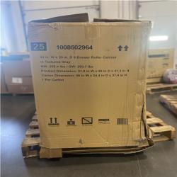 DALLAS LOCATION -AS-IS  HUSKY 52IN 9 DRAWER ROLLER CABINET -TEXTURED GRAY