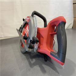 AS-IS - MILWAUKEE M18 FUEL 18V Lithium-Ion Cordless 7-1/4 in. Rear Handle Circular Saw