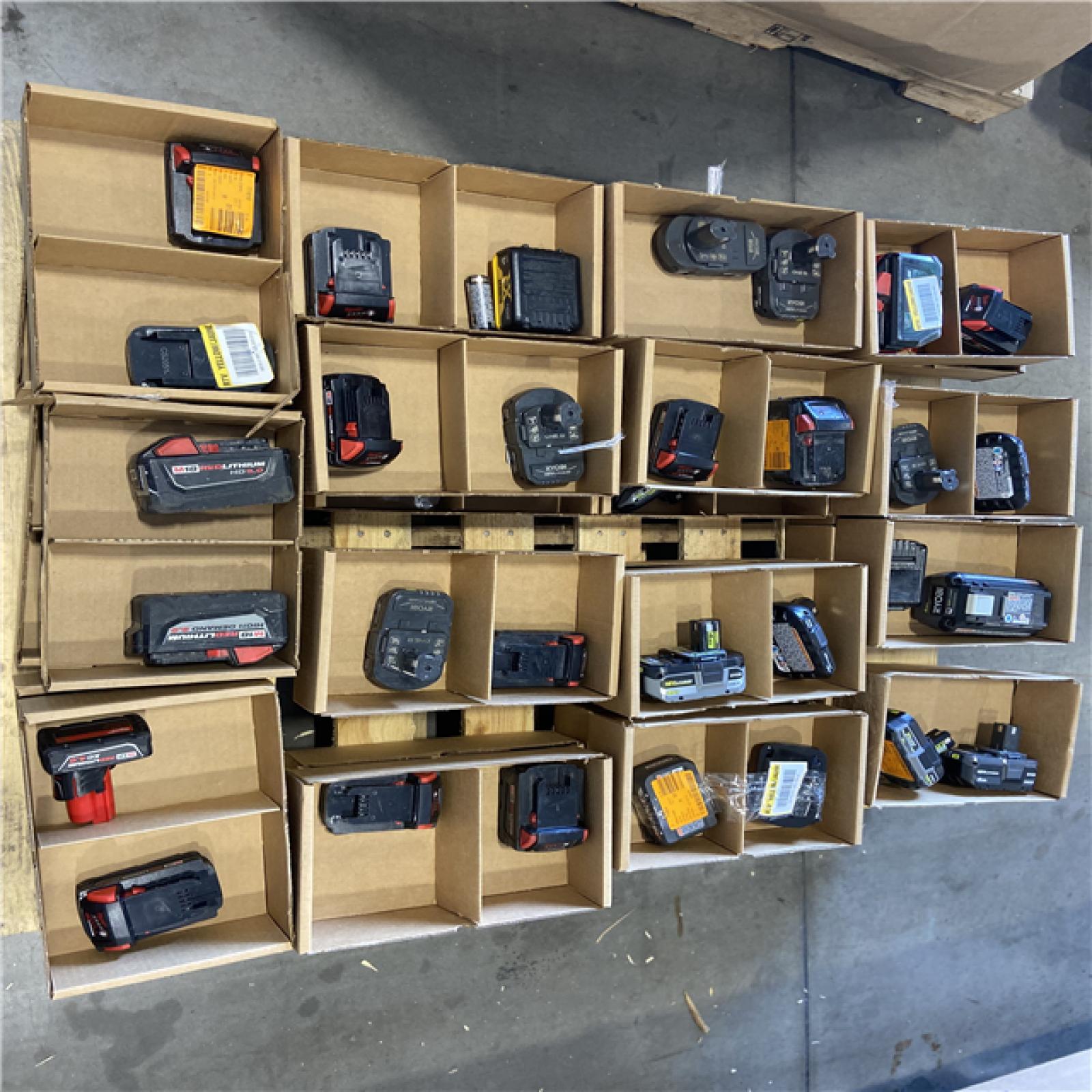 DALLAS LOCATION - AS-IS BATTERY PALLET