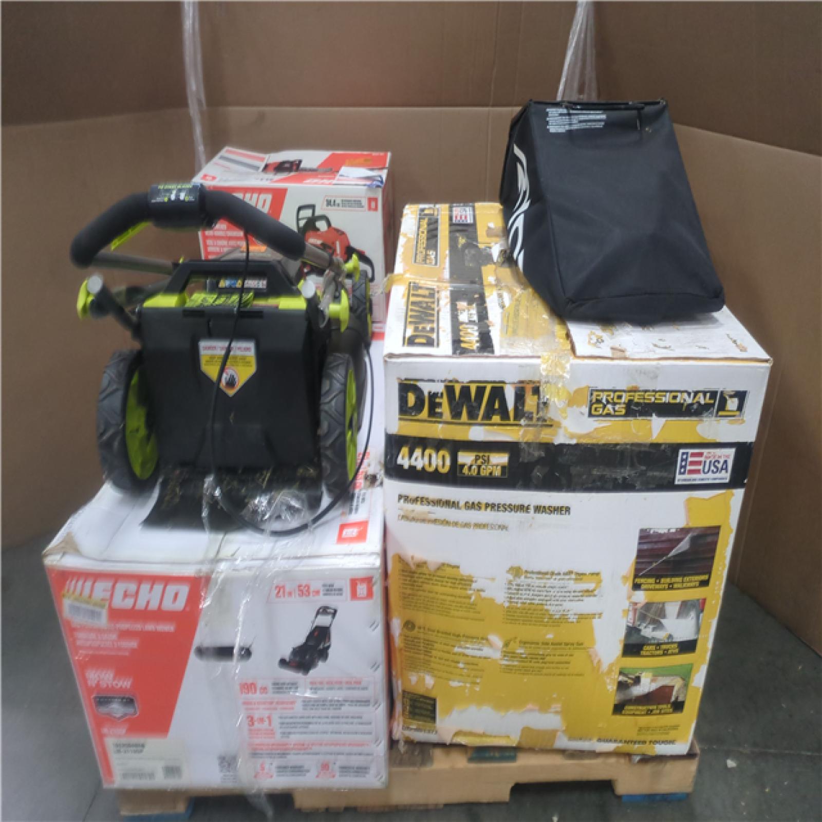 California AS-IS OUTDOOR POWER EQUIPMENT