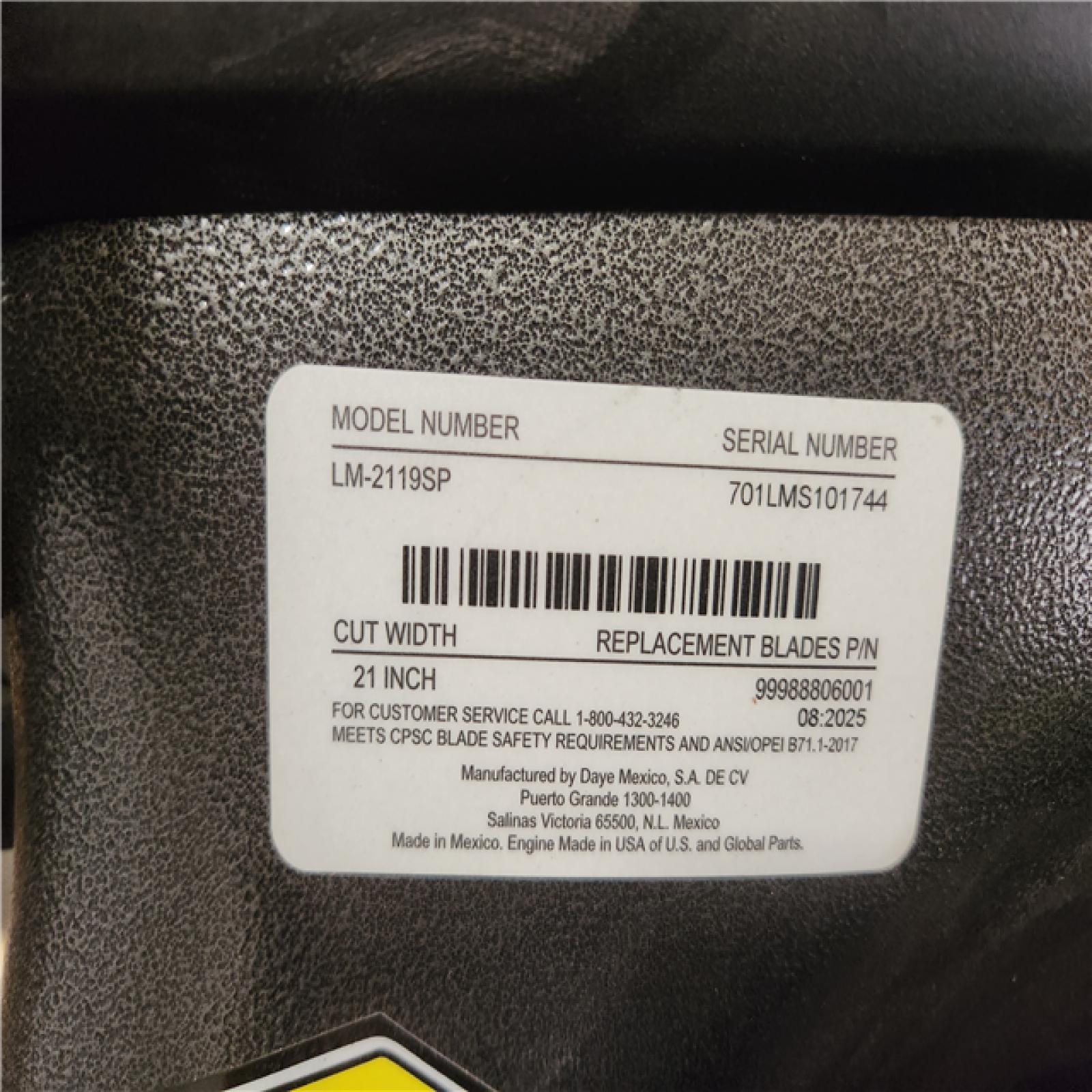 Phoenix LIKE NEW ECHO 21 in. 190 cc Briggs and Stratton Gas 3-in-1 Dual Blade RWD Self-Propelled Lawn Mower with Single Lever Deck Adjustment