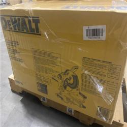 NEW- DeWalt 15 Amps 12 in. Corded Dual-Bevel Sliding Compound Miter Saw