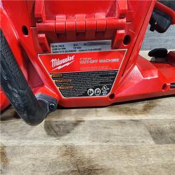 HOUSTON LOCATION - AS-IS Milwaukee M18 FUEL 9 Cut-Off Saw with ONE-KEY (TOOL ONLY)