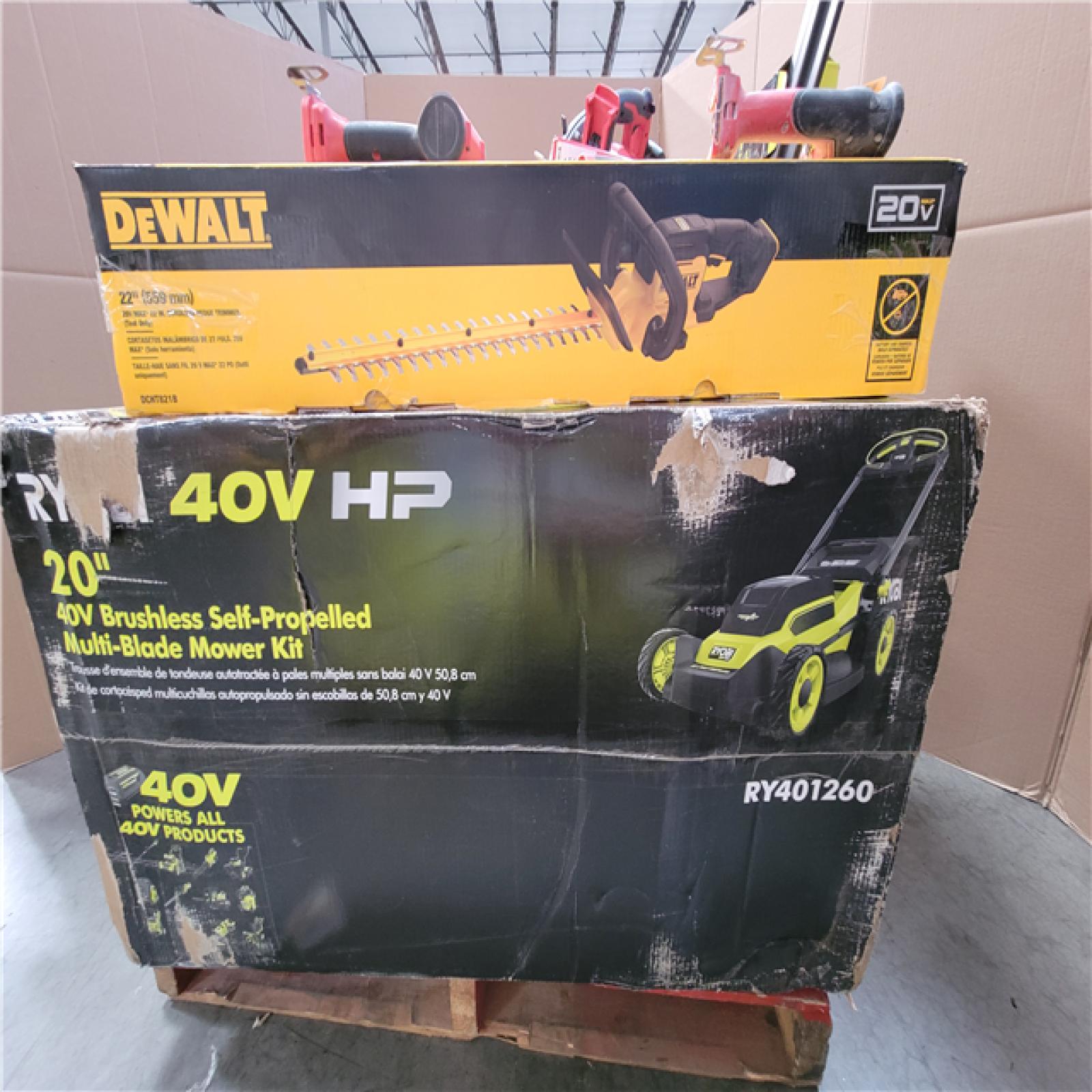 CALIFORNIA AS-IS TOOL PALLET