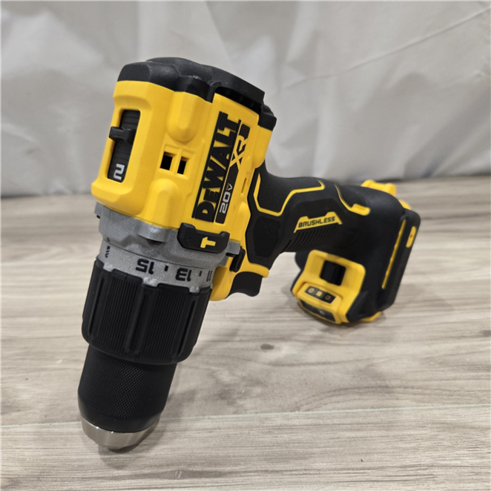 AS-IS DEWALT 20V Compact Cordless 1/2 in. Hammer Drill (Tool-Only)