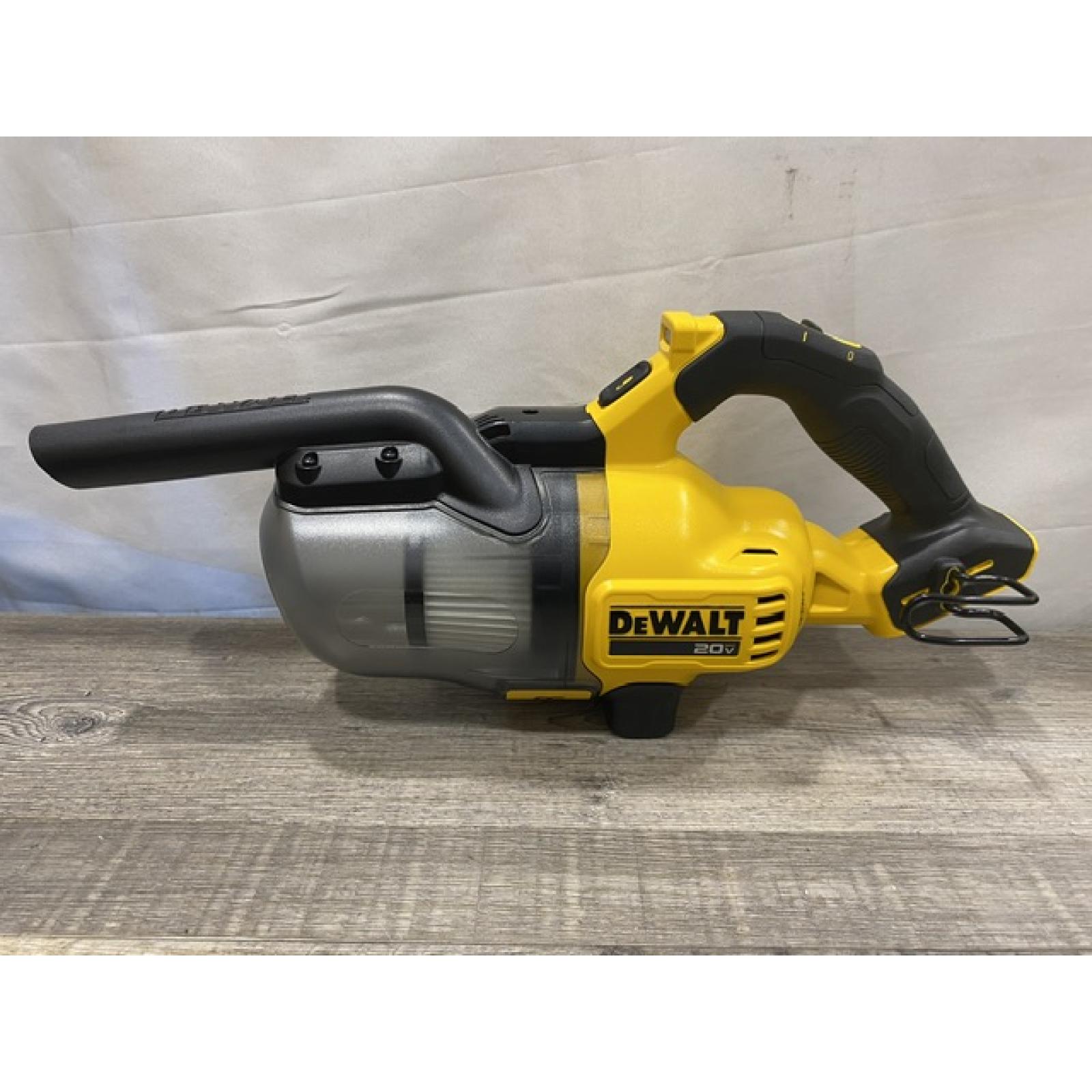 AS-IS DEWALT Bagless 20V MAX Stick Cordless General Dirt Filter Handheld Vacuum (Tool Only)