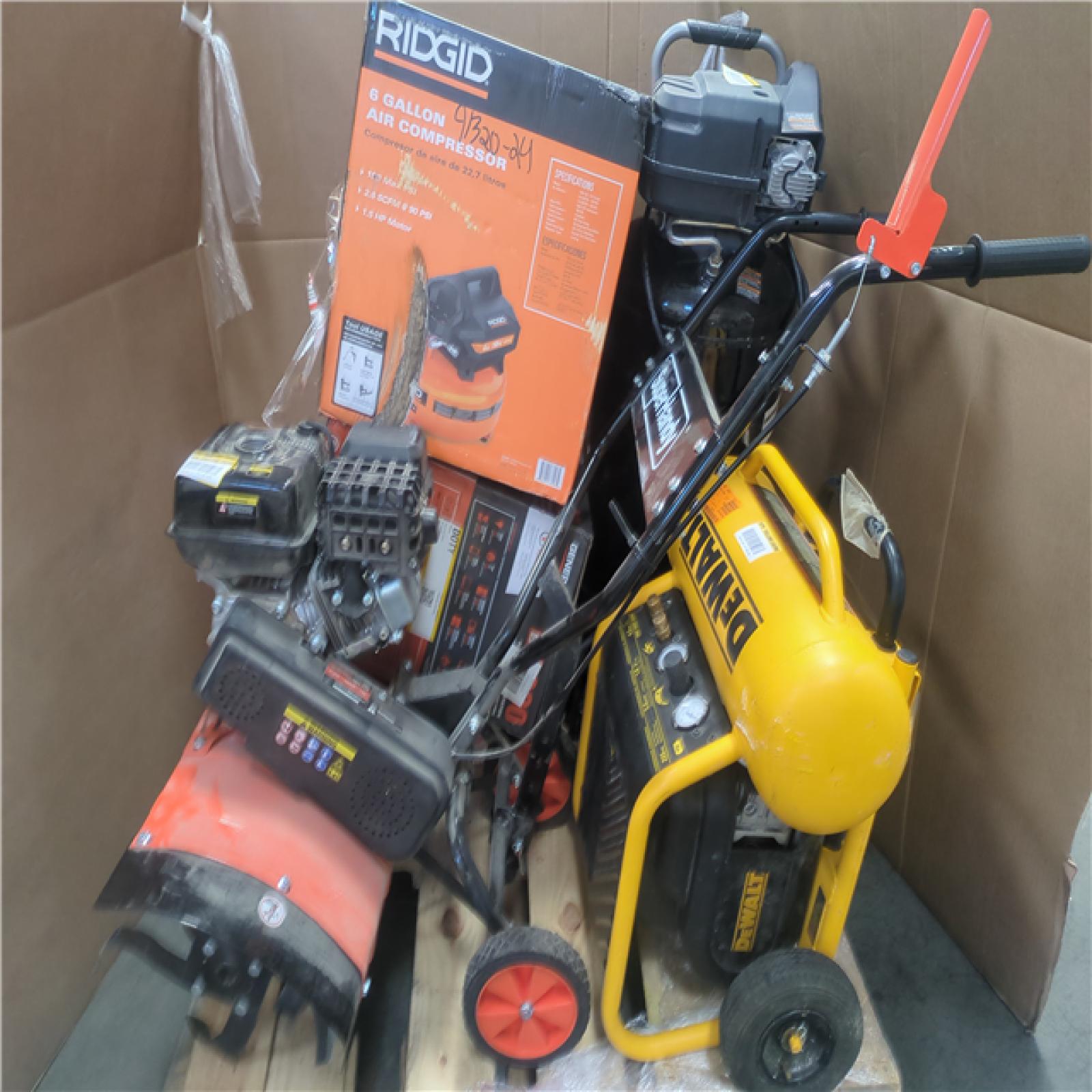 California AS-IS OUTDOOR POWER EQUIPMENT