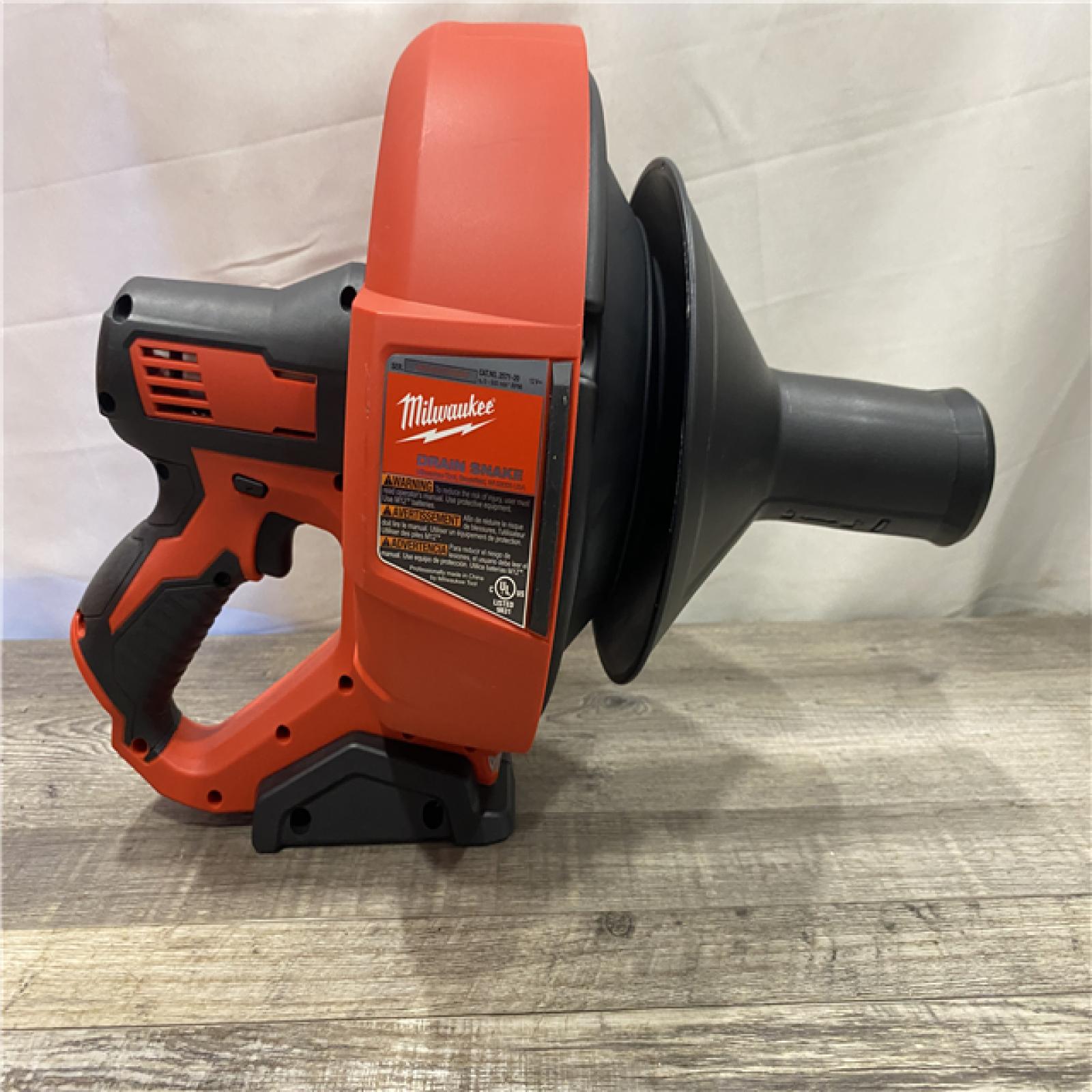 AS-IS Milwaukee 12-V Lithium-Ion Cordless Drain Snake Auger Kit