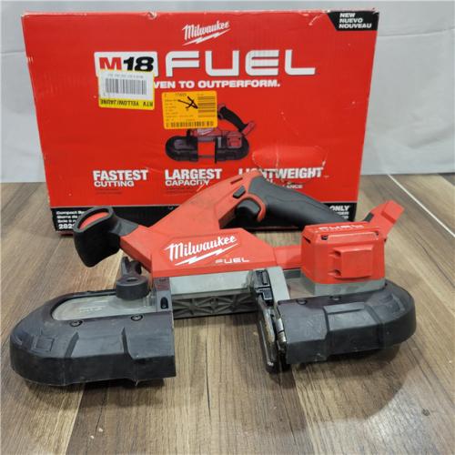 AS-IS Milwaukee M18 Fuel 3-1/4  18V Brushless Compact Band Saw 2829-20 (Bare Tool)