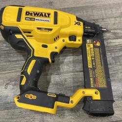AS-IS DEWALT 20V MAX XR Lithium-Ion Electric Cordless 18-Gauge Brad Nailer (Tool Only)