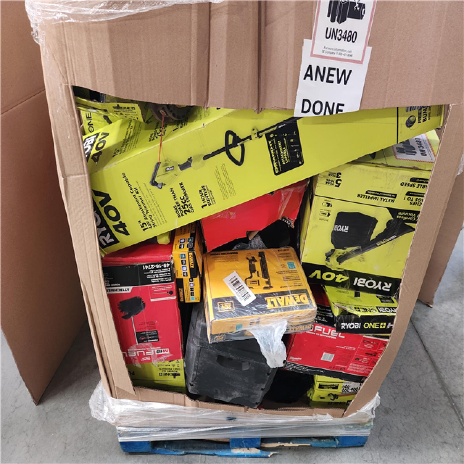 CALIFORNIA AS-IS TOOL PALLET