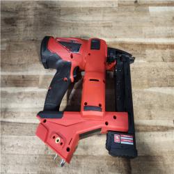 Houston Location AS-IS Milwaukee FUEL 18-Volt Lithium-Ion Brushless Cordless 18-Gauge 1/4 in. Narrow Crown Stapler (Tool-Only)