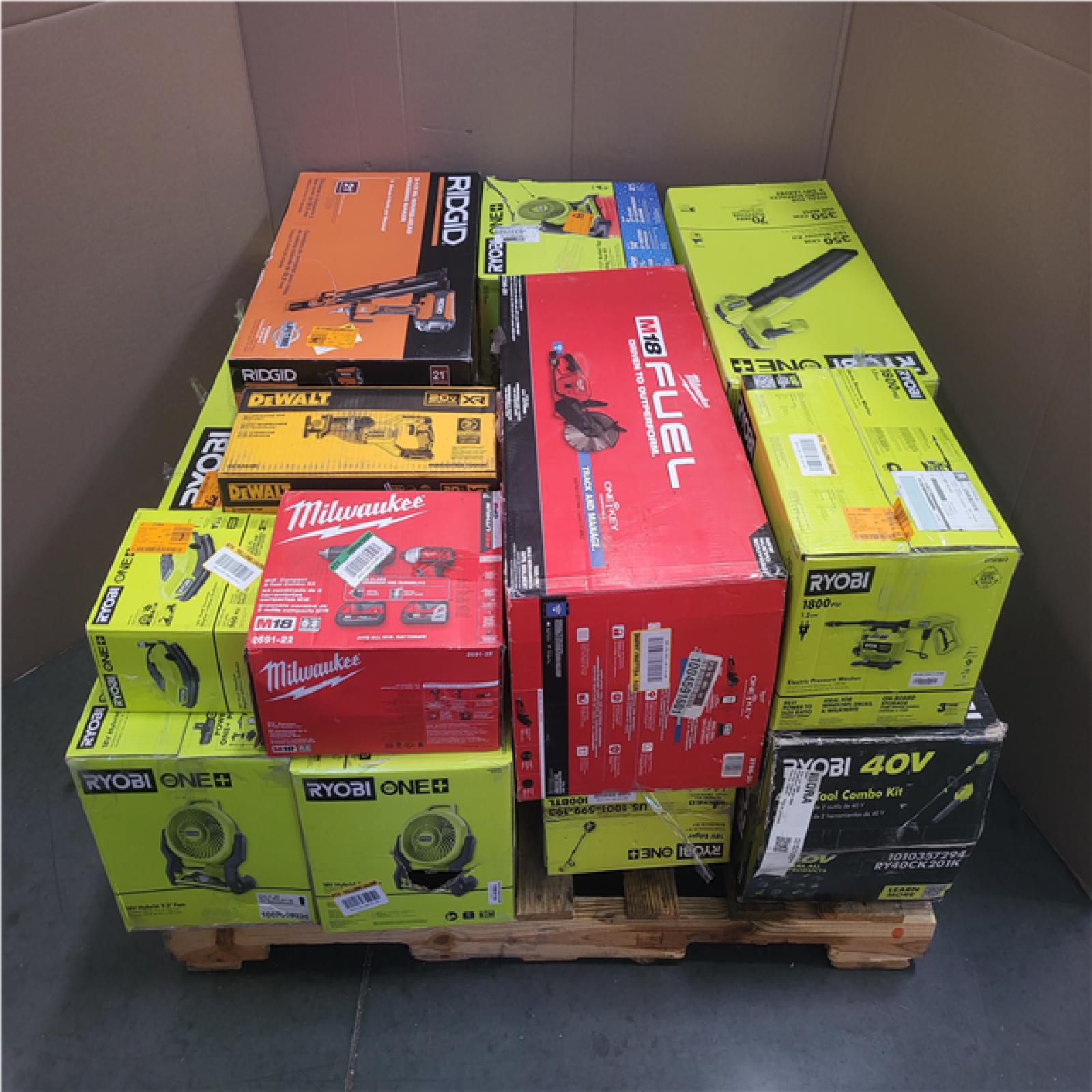 CALIFORNIA AS-IS TOOL PALLET