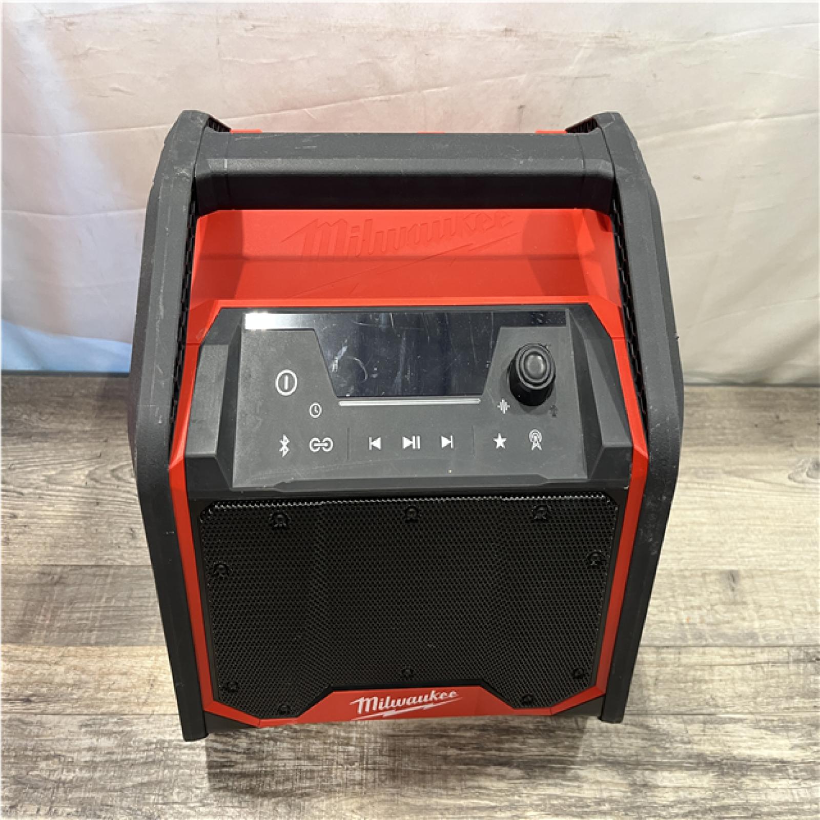 AS-IS Milwaukee Lithium-Ion Cordless PACKOUT Jobsite Radio/Speaker with Built-In Charger