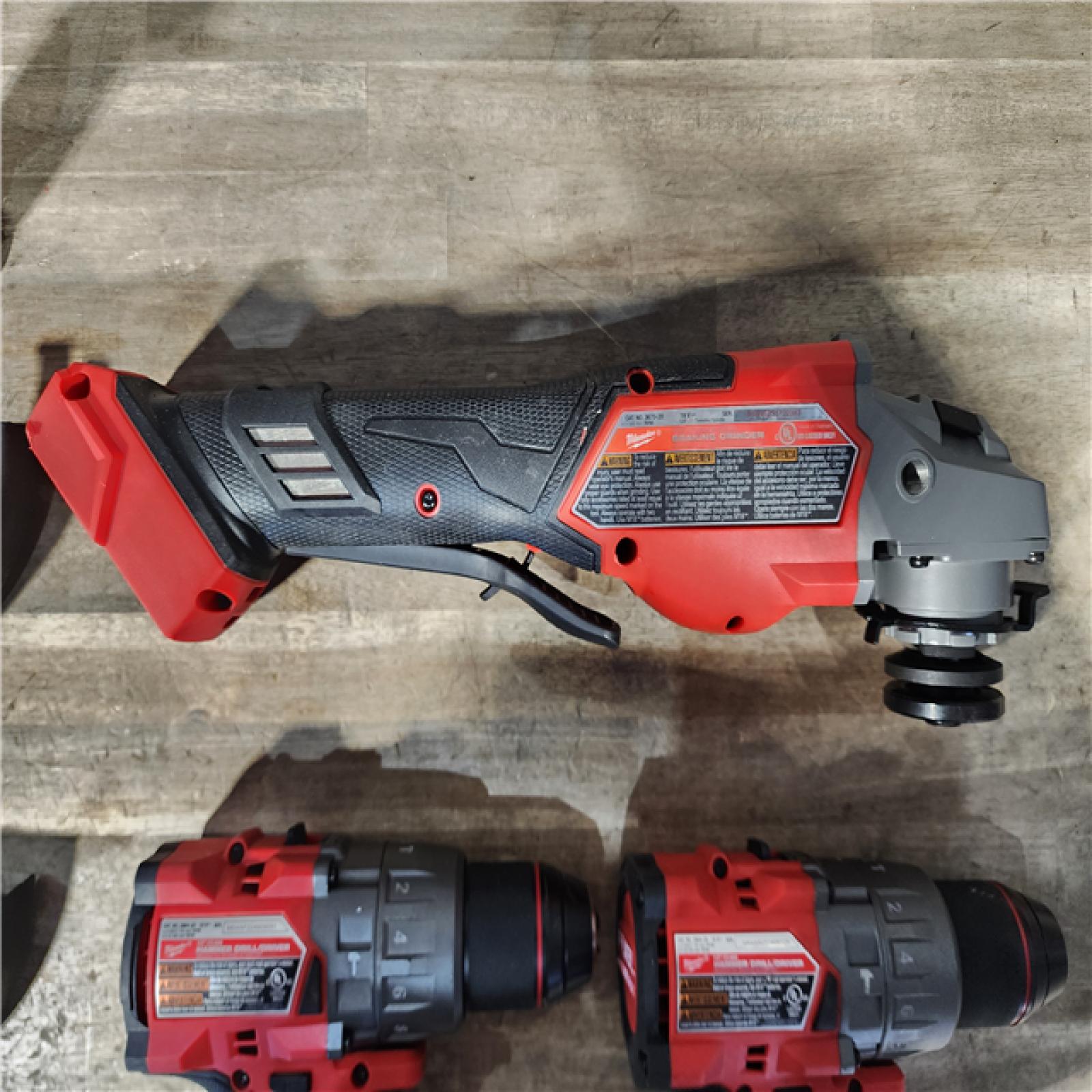HOUSTON LOCATION - AS-IS MILWAUKEE 3 TOOL COMBO