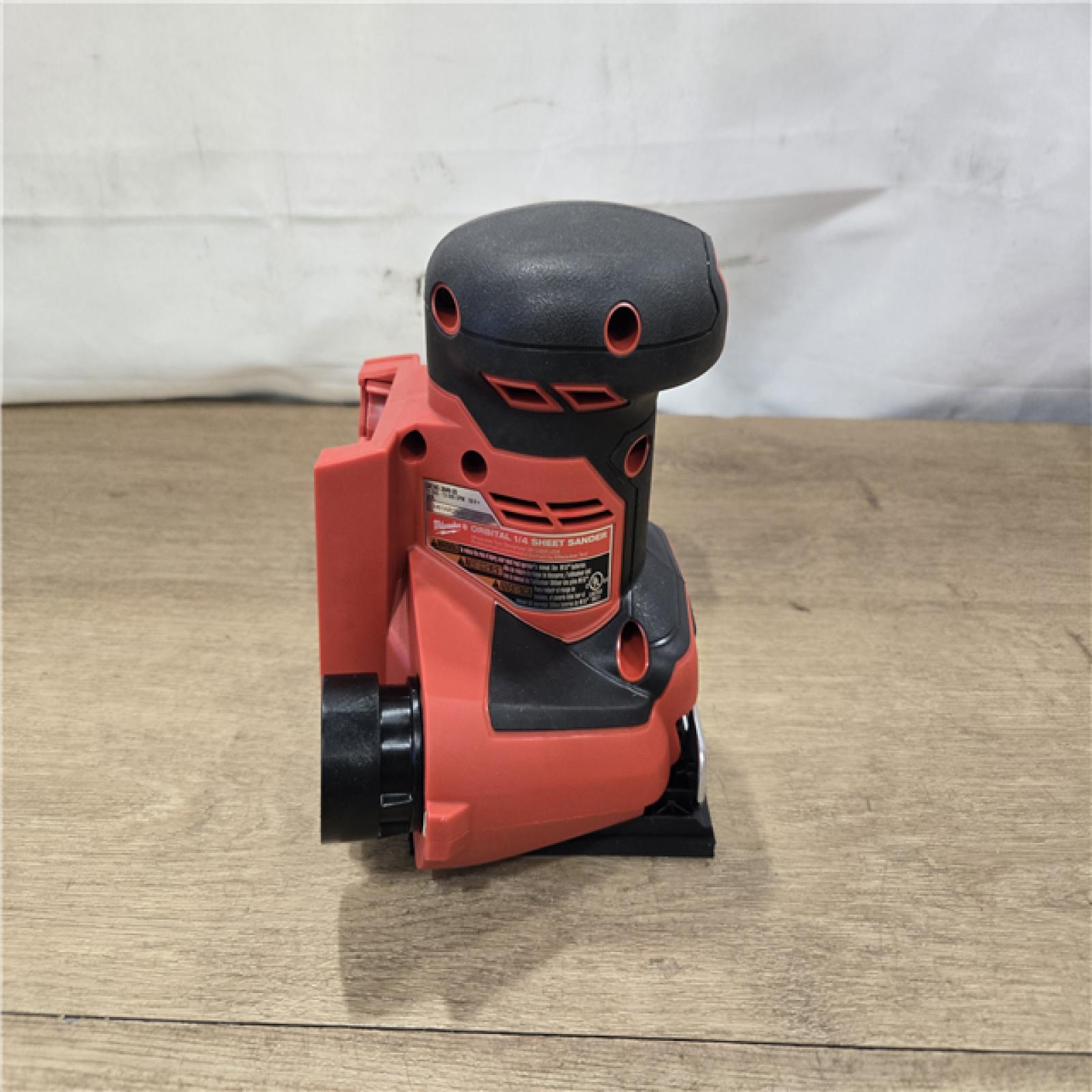 AS-IS Milwaukee 1/4 in. Sheet Sander (Tool-Only)