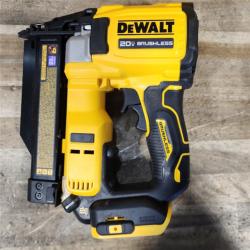HOUSTON LOCATION - AS-IS DEWALT ATOMIC 20V MAX Lithium Ion Cordless 23 Gauge Pin Nailer Kit with 2.0Ah Battery and Charger