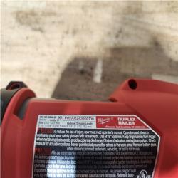 Houston Location AS-IS Milwaukee FUEL Duplex Nailer Tool Only
