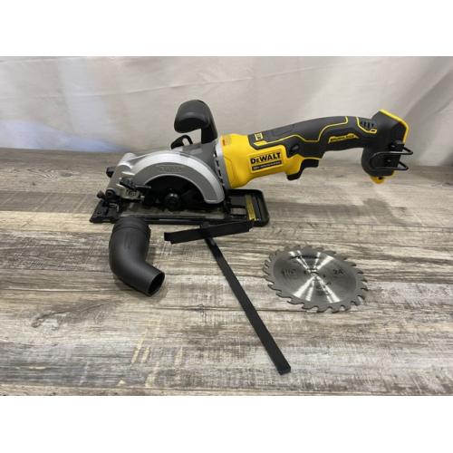 AS-IS DEWALT ATOMIC 20V MAX Cordless Brushless 4-1/2 in. Circular Saw (Tool Only)