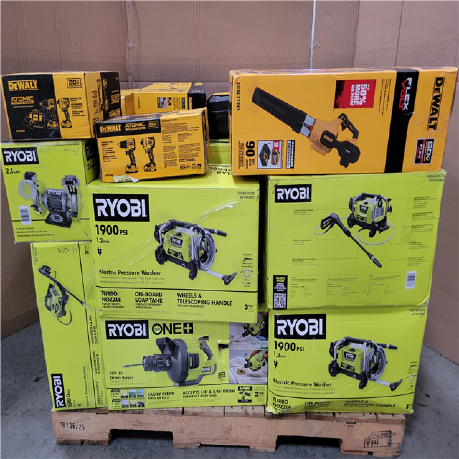 CALIFORNIA AS-IS TOOL PALLET