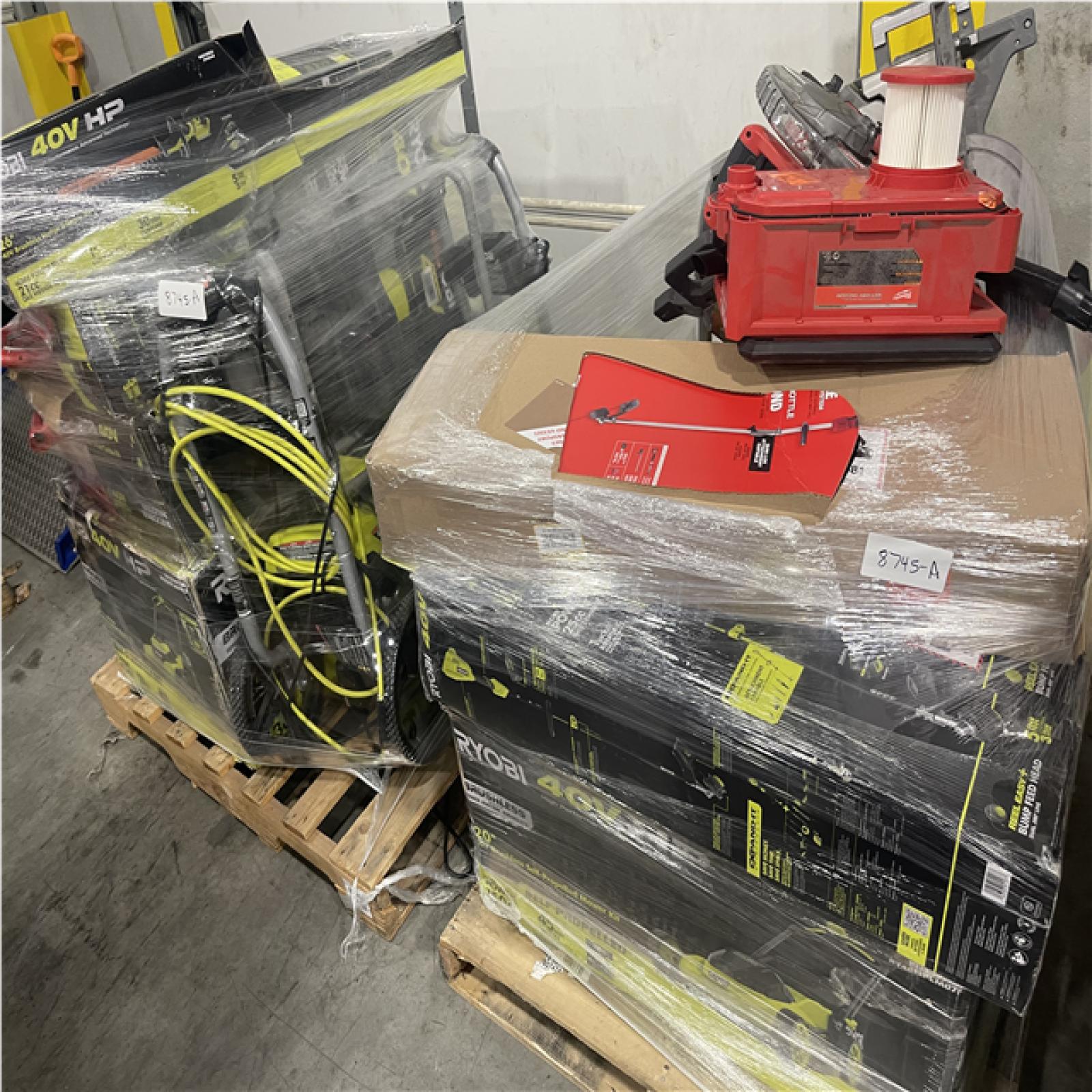 Atlanta Location As-Is Power Tools Partial Truckload (9 Pallets) 8745-A