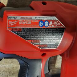 HOUSTON LOCATION - AS-IS (APPEARS LIKE NEW) MILWAUKEE FUEL 18V Cordless 18-Gauge 1/4 in. Narrow Crown Stapler (Tool-Only)