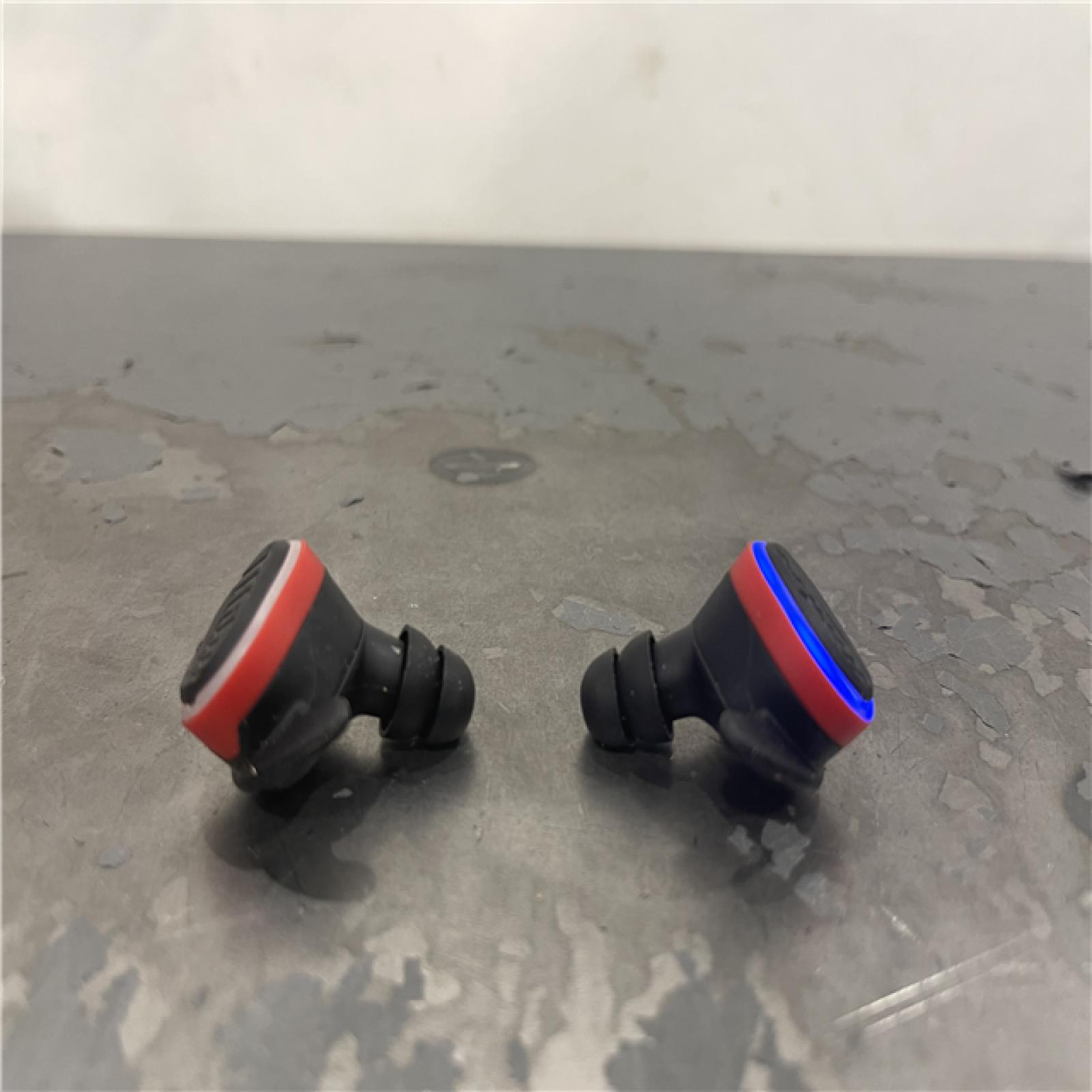 AS-IS- Milwaukee Red Lithium USB Bluetooth Jobsite Ear Buds