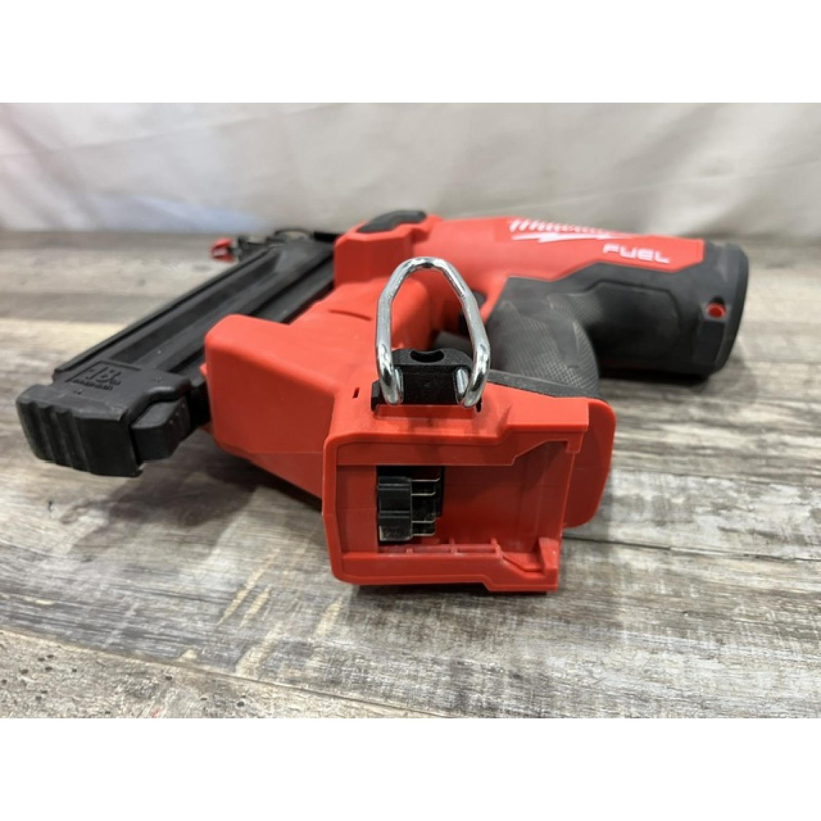 AS-IS Milwaukee FUEL 18-Volt Lithium-Ion Brushless Cordless Gen II 18-Gauge Brad Nailer (Tool-Only)