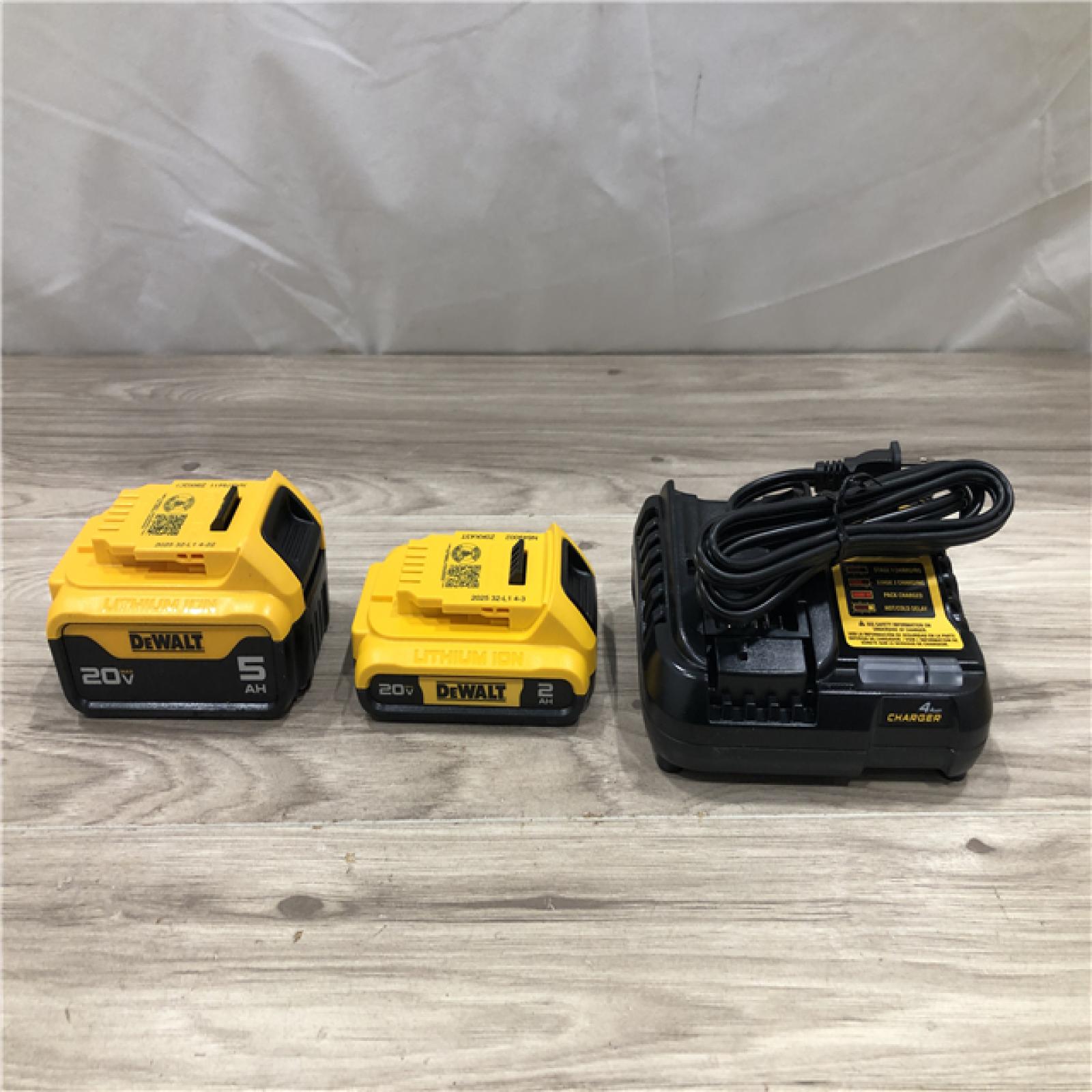 AS-IS DEWALT 20V MAX Lithium-Ion Battery Kit