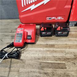 HOUSTON LOCATION - AS-IS (APPEARS LIKE NEW) Milwaukee FUEL 18V Lithium-Ion Brushless Cordless Hammer Drill and Impact Driver Combo Kit