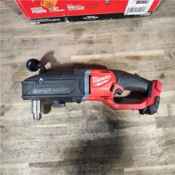 HOUSTON LOCATION - AS-IS Milwaukee M18 18V Fuel 1/2 Right Angle Drill Super Hawg Cordless Lithium-Ion 2809-20 (TOOL ONLY)