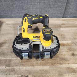 HOUSTON LOCATION - AS-IS Dewalt DCS377B 20V MAX ATOMIC Brushless Cordless 1-3/4  Compact Bandsaw (TOOL ONLY)