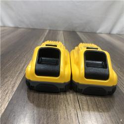 AS-IS DEWALT 20V MAX XR Lithium-Ion 4.0 Ah Battery Packs (2-Pack)