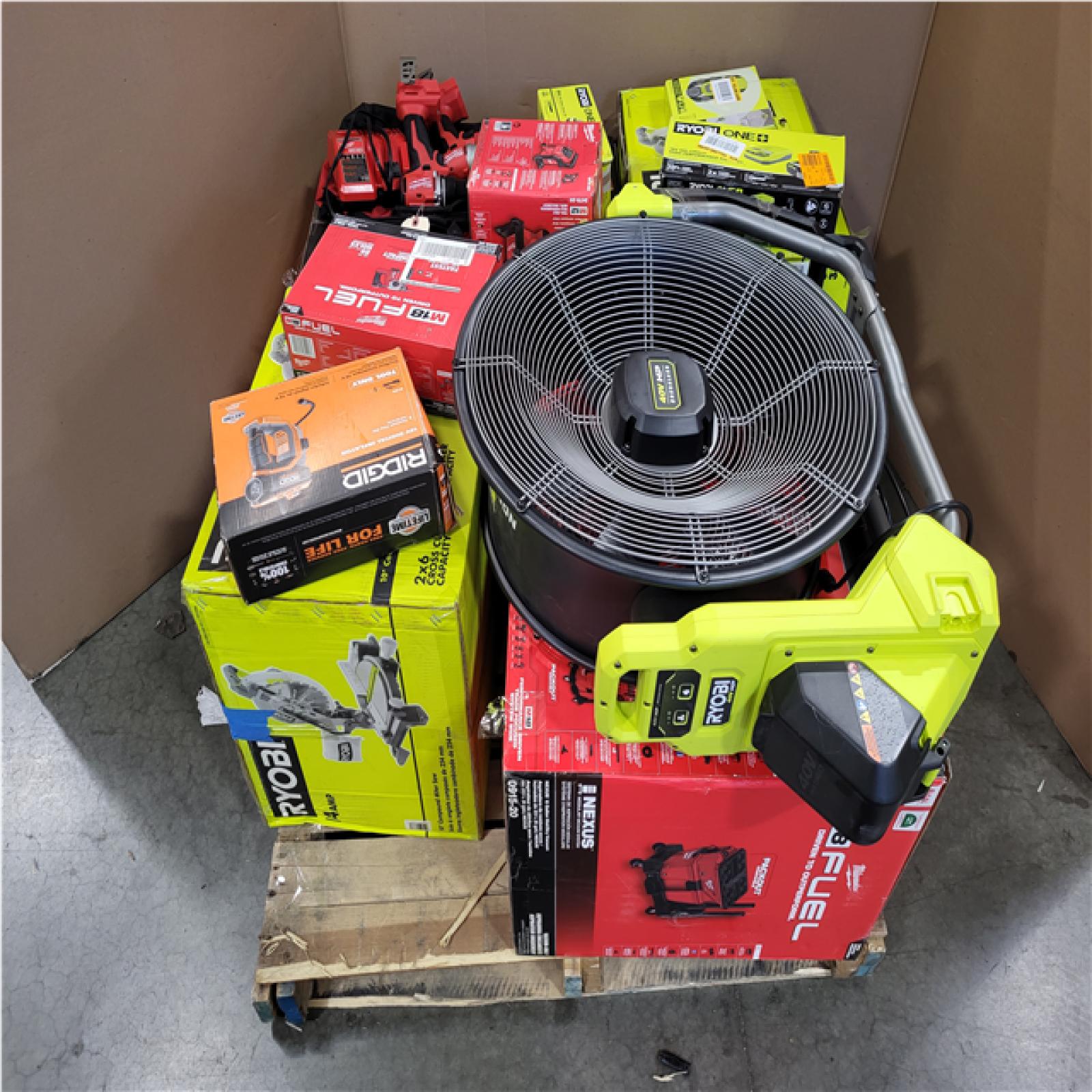 CALIFORNIA AS-IS TOOL PALLET