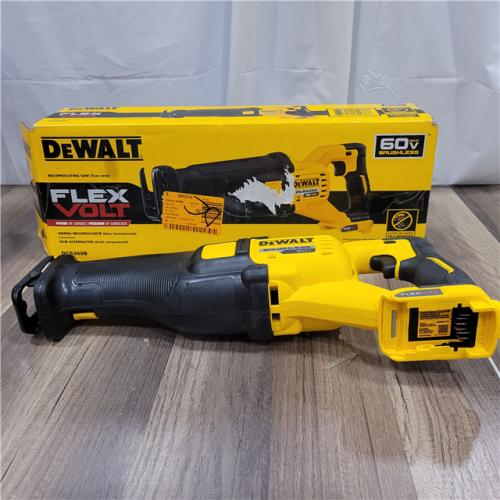 AS-IS  DeWalt DCS389B FLEXVOLT 60V MAX Cordless Brushless Reciprocating Saw (Tool-Only)