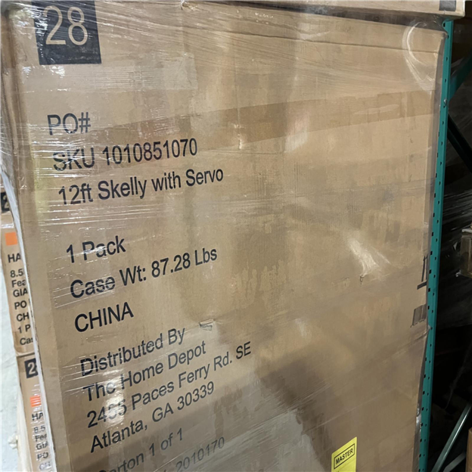 DALLAS LOCATION- AS-IS  Home Accents Holiday 12 ft. Skelly With Servo