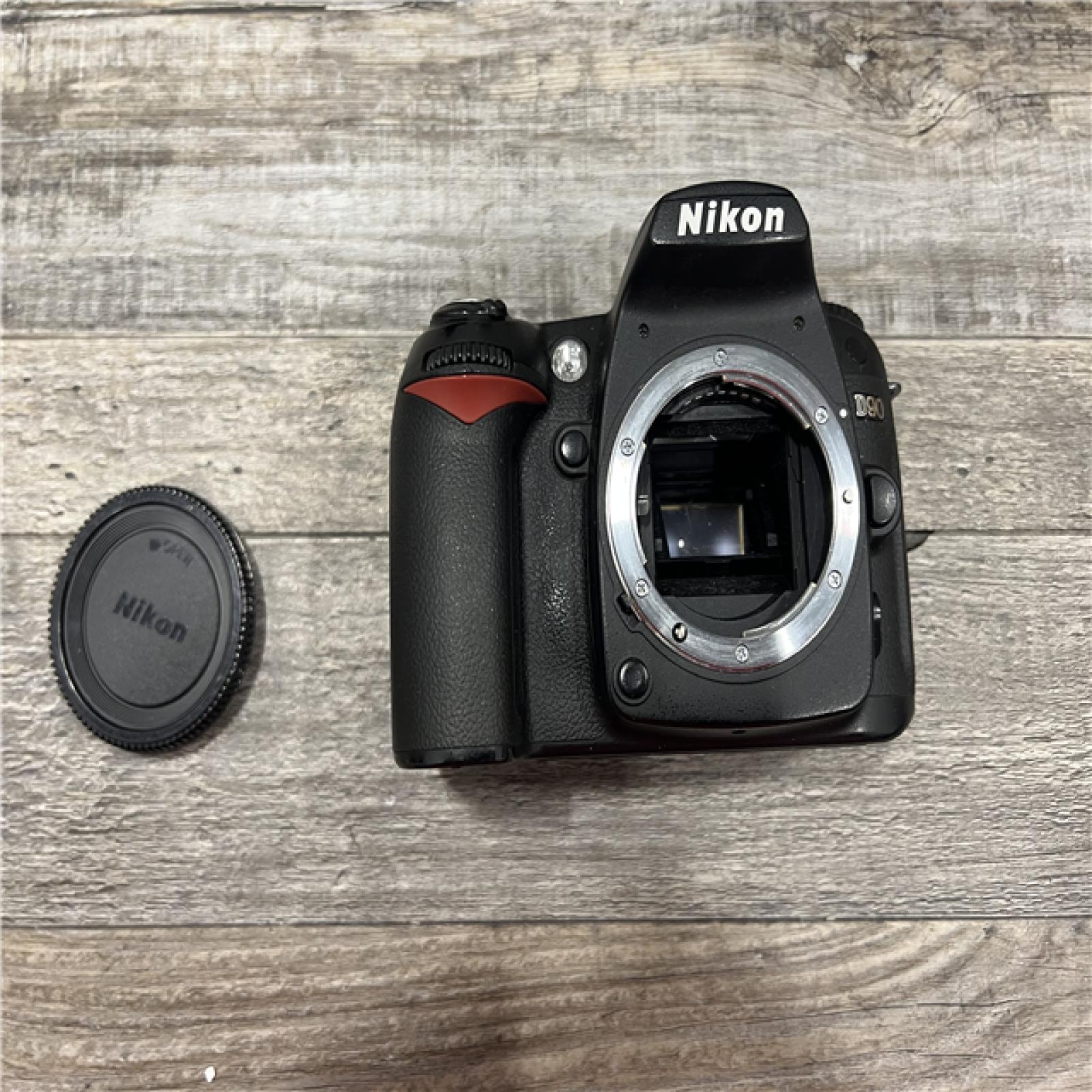 AS-IS Nikon D90 12.3MP Digital SLR Camera Body