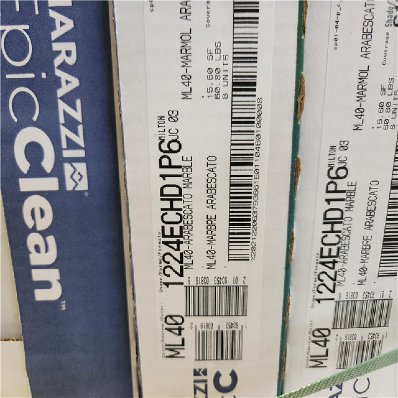 Phoenix Marazzi EpicClean Milton Arabescato Marble 12 in. x 24 in. Glazed Porcelain Floor and Wall Tile (374 sq. ft. /24Case)