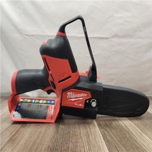 AS-IS- Milwaukee M12 FUEL 6 in. 12V Lithium-Ion Brushless Cordless Pruning Saw HATCHET (Tool-Only)