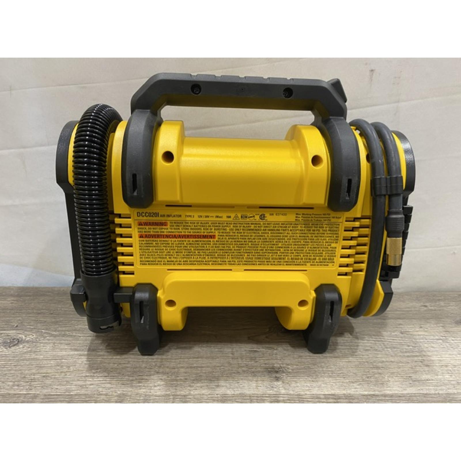 AS-IS DEWALT 20V MAX Cordless Electric Portable Inflator (Tool Only)