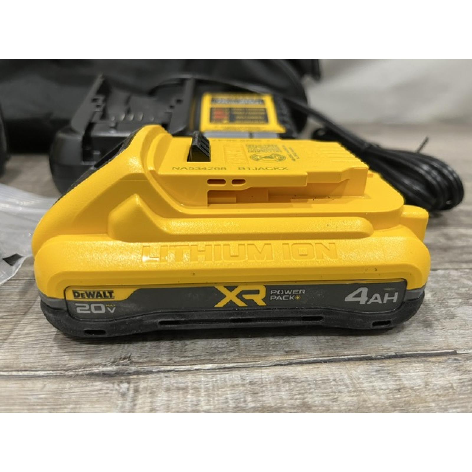 AS-IS DEWALT 20V MAX XR Lithium-Ion Brushless Cordless 3-Speed High Torque 1/4 in. Impact Driver Kit
