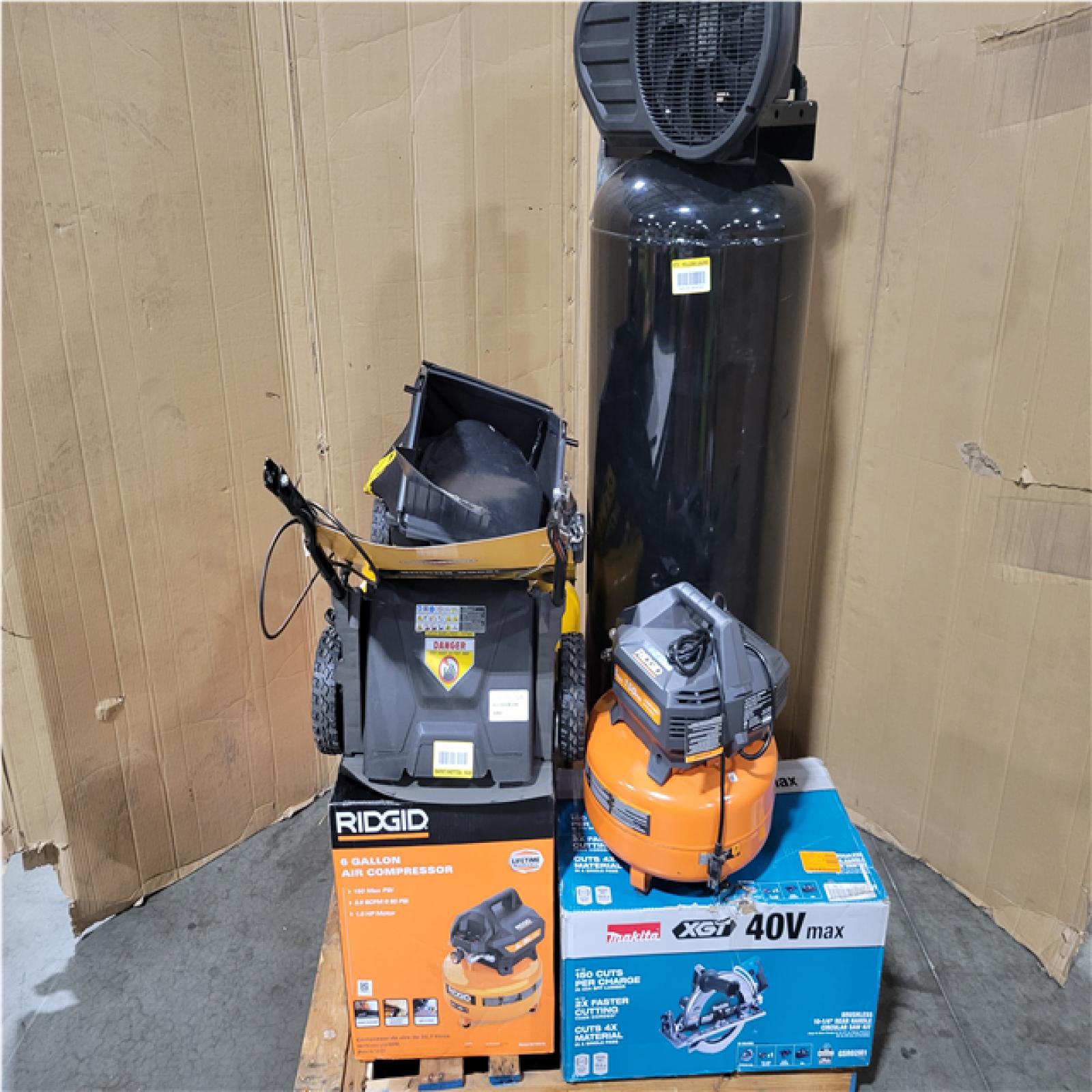 CALIFORNIA AS-IS OUTDOOR POWER EQUIPMENT