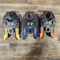 HOUSTON LOCATION - AS-IS Milwaukee-2674-22P M18 Short Throw Press Tool Kit W/ Viega PureFlow Jaws