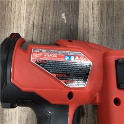 AS-IS Milwaukee FUEL 18-Volt Lithium-Ion Brushless Cordless 18-Gauge 1/4 in. Narrow Crown Stapler (Tool-Only)