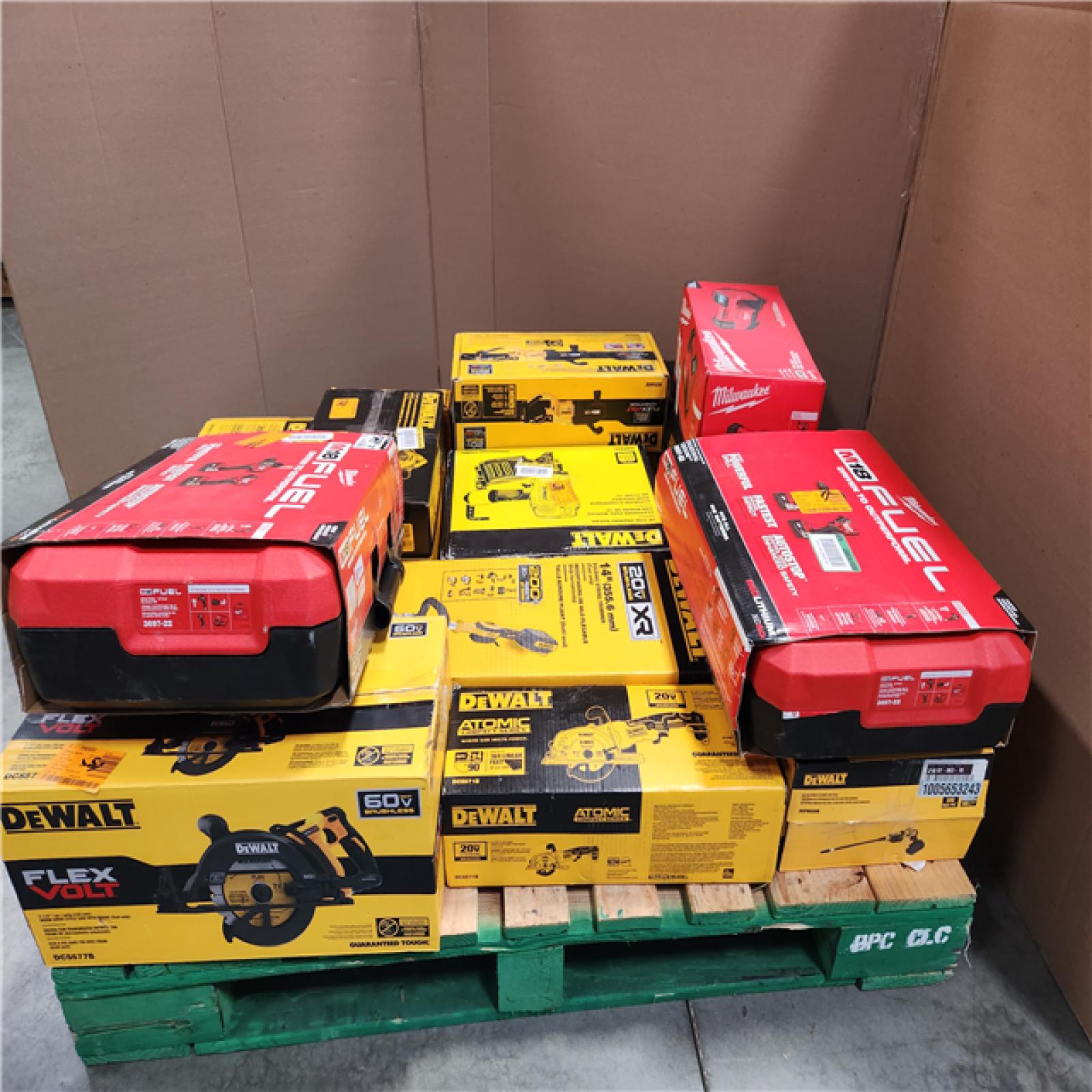 CALIFORNIA AS-IS TOOL PALLET