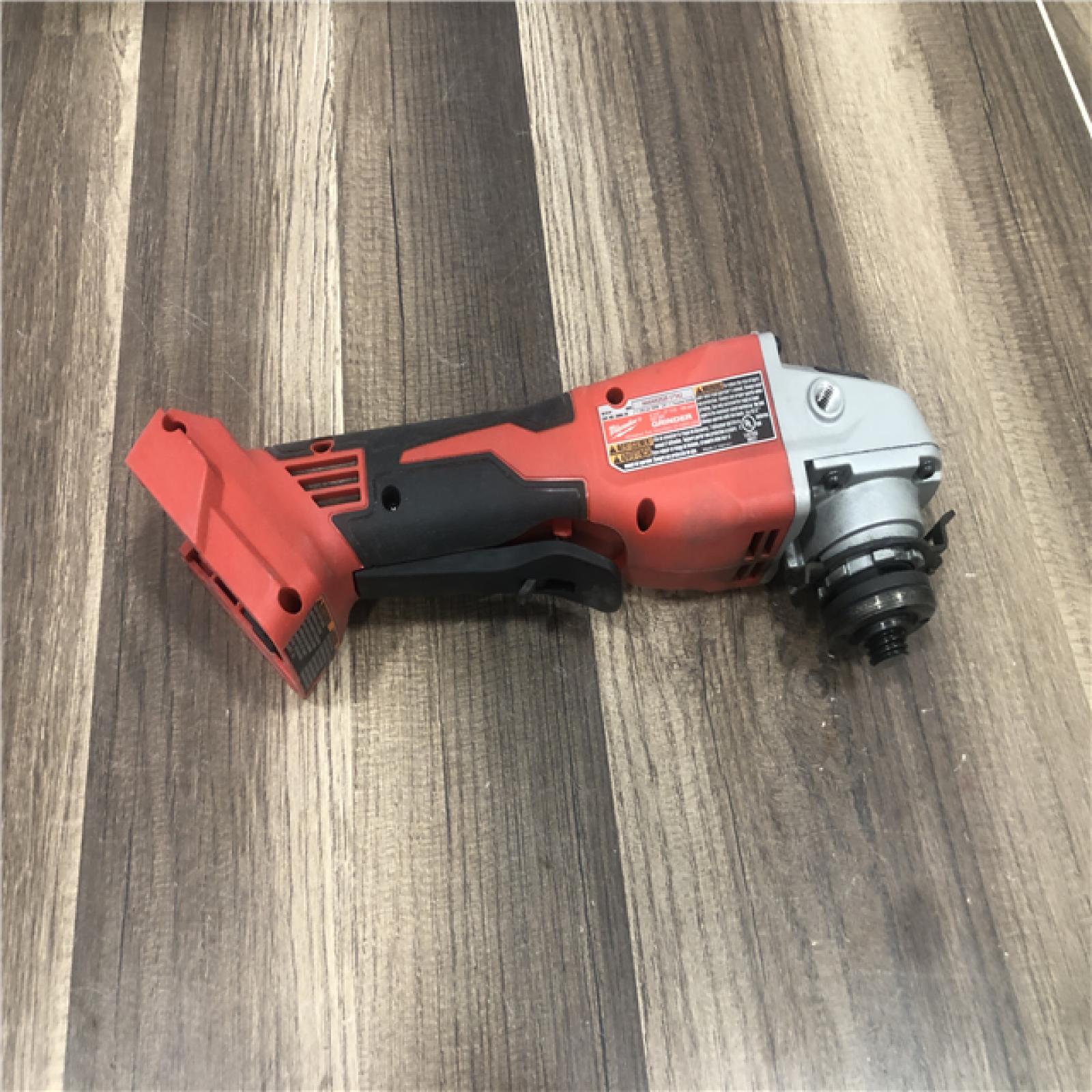 AS-IS Milwaukee 18V Lithium-Ion Brushless Cordless 4-1/2 in./5 in. Grinder w/Paddle Switch (Tool-Only)