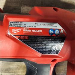 HOUSTON LOCATION - AS-IS Milwaukee M18 Fuel 18V Brushless 18-Gauge Brad Nailer 2746-20 (Bare Tool)