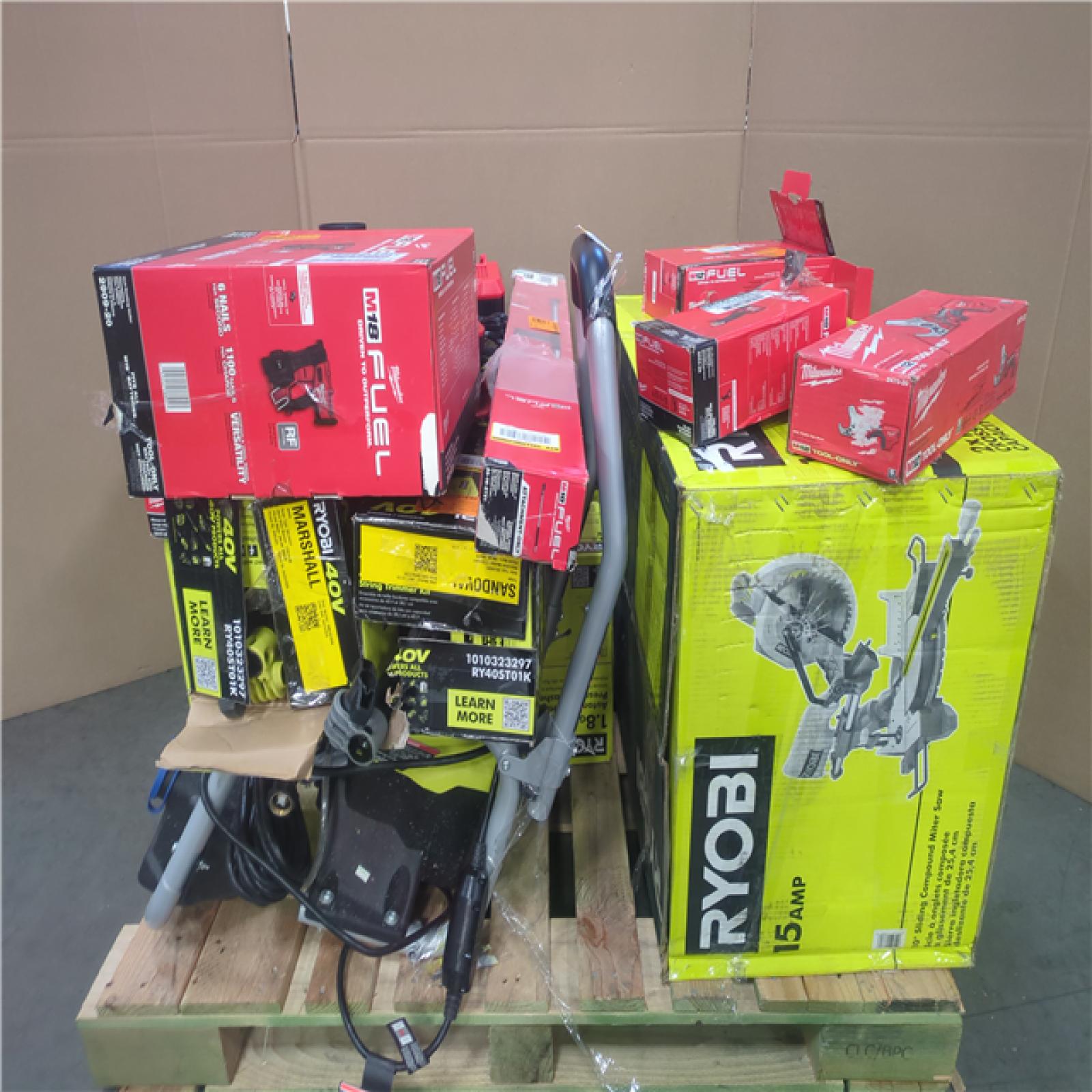 CALIFORNIA AS-IS TOOL PALLET
