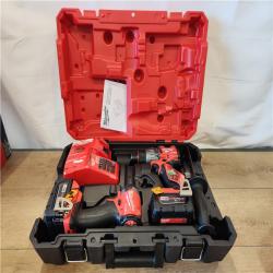 Milwaukee FUEL 18V Lithium-Ion Brushless Cordless Hammer Drill and Impact Driver Combo Kit